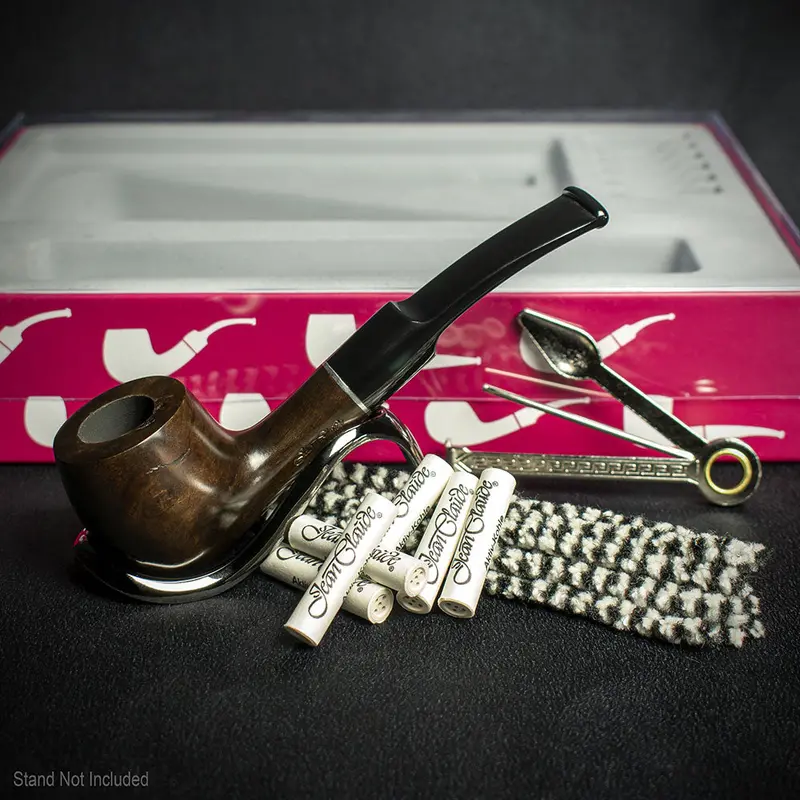 Jean Claude Pipe Smoker's Starter Kit - Bent Pipe 2