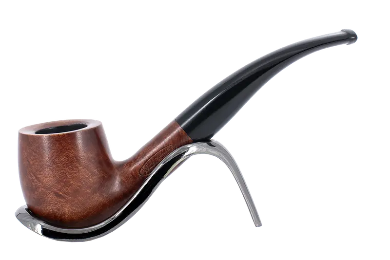 John Brumfit Great British Classics Briar Smoking Pipe - Bent Pot 1