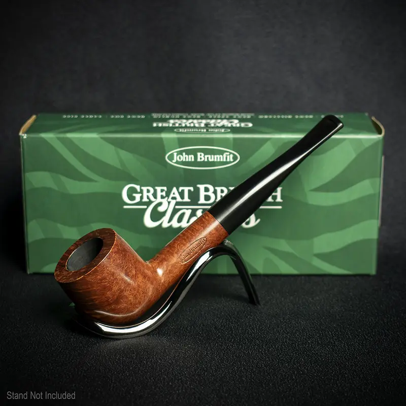 John Brumfit Great British Classics Briar Smoking Pipe - Pot 2