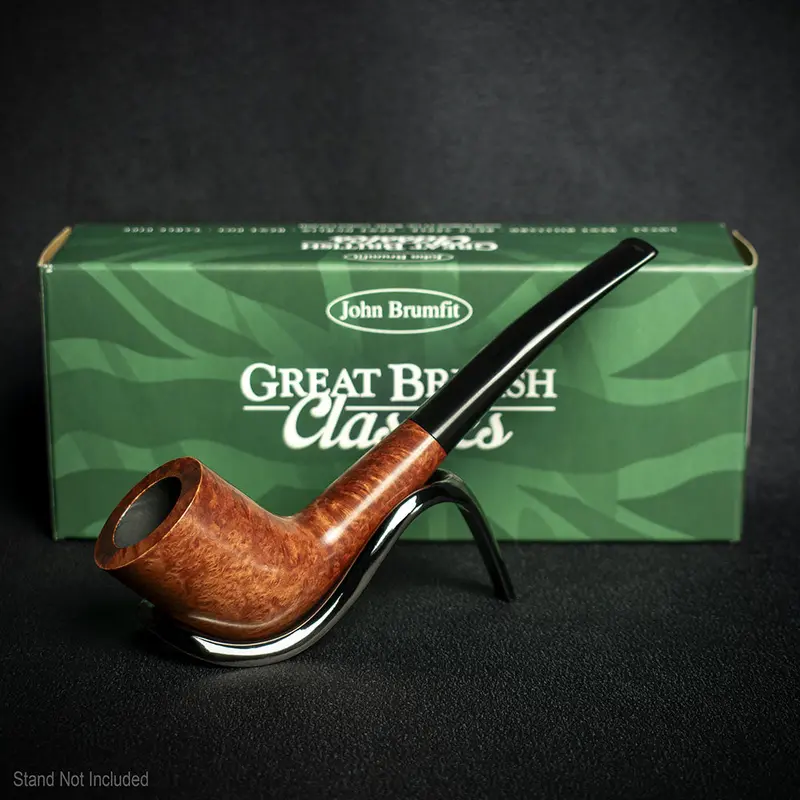 John Brumfit Great British Classics Briar Smoking Pipe - Zulu 2