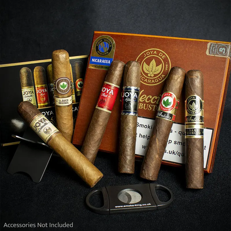 Joya De Nicaragua Robusto Cigars Sampler - Box Of 6 1
