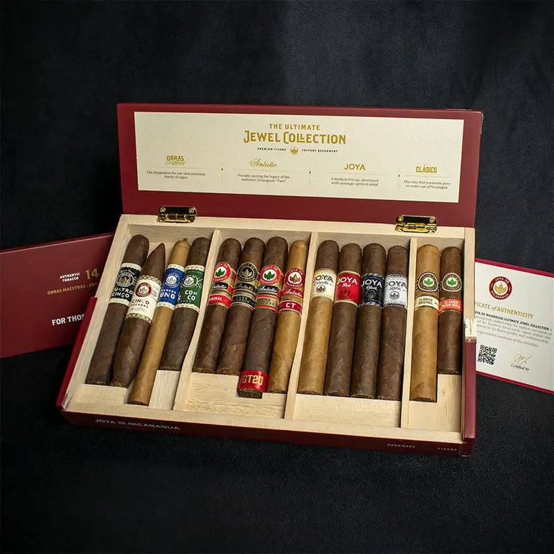Joya De Nicaragua Ultimate Jewel Collection Limited Edition Cigars - Box Of 14 1