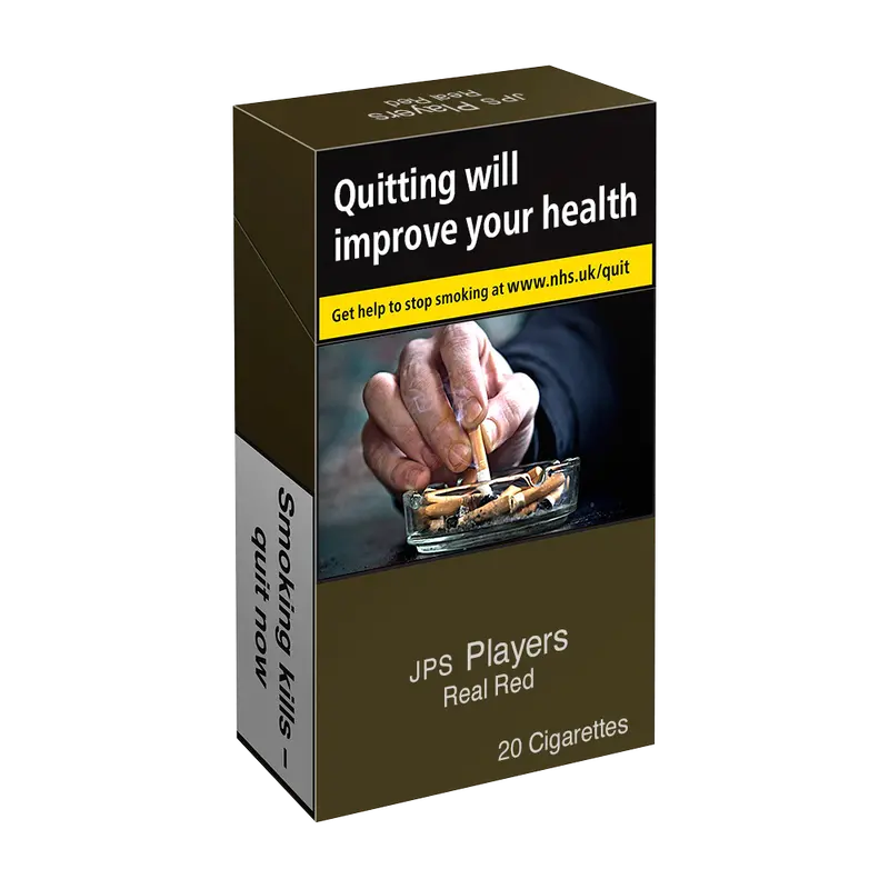 Jps Players Real Red King Size - 20 Cigarettes 1