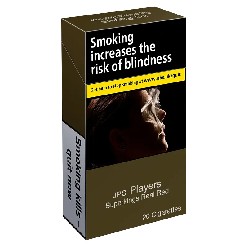 Jps Players Real Red Superkings - 20 Cigarettes 1