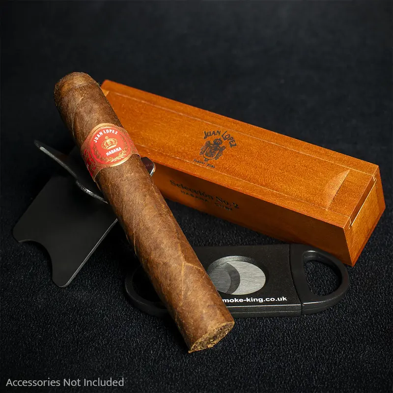 Juan Lopez Seleccion No.2 Cuban Cigar Wooden Gift Box - Single 1