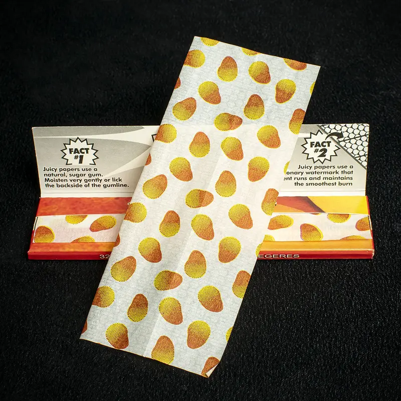 Juicy Jay's King Size Slim Rolling Papers - Mello Mango 2
