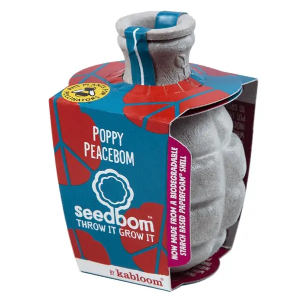 Kabloom Poppy Peacebom Seedbom 1