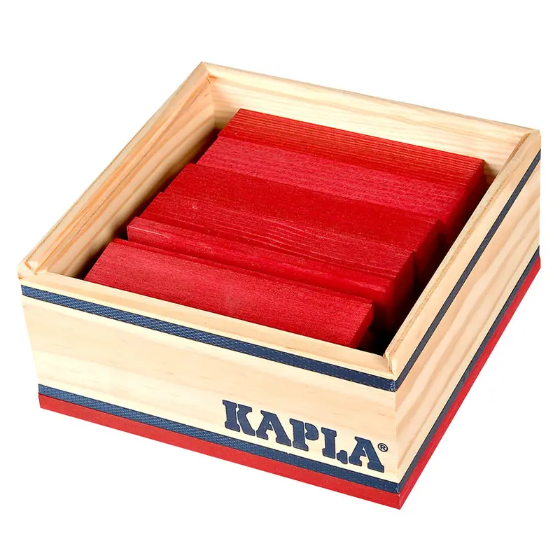 Kapla 40 Square - Red 1