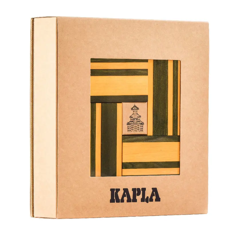 Kapla Book And Colours - Yellow And Green 1