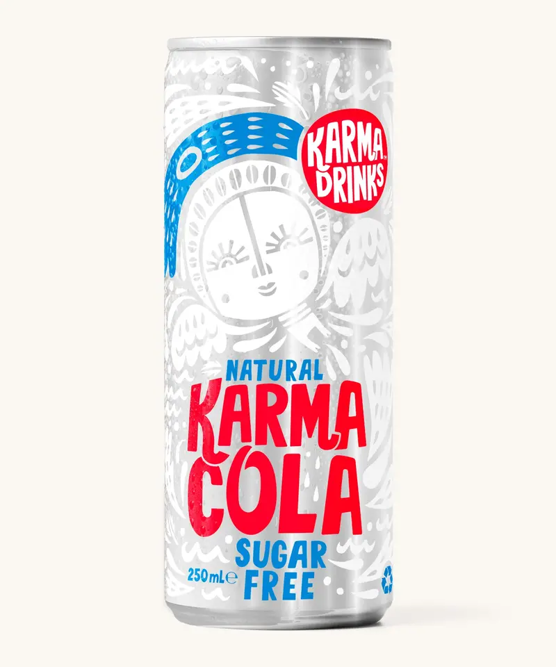 Karma Cola Sugar Free 250Ml 1