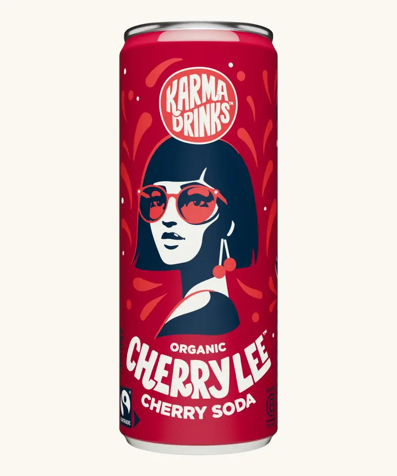 Karma Organic Cherry Lee Soda 250Ml 1