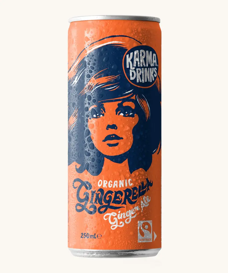 Karma Organic Gingerella Ginger Ale 250Ml 1