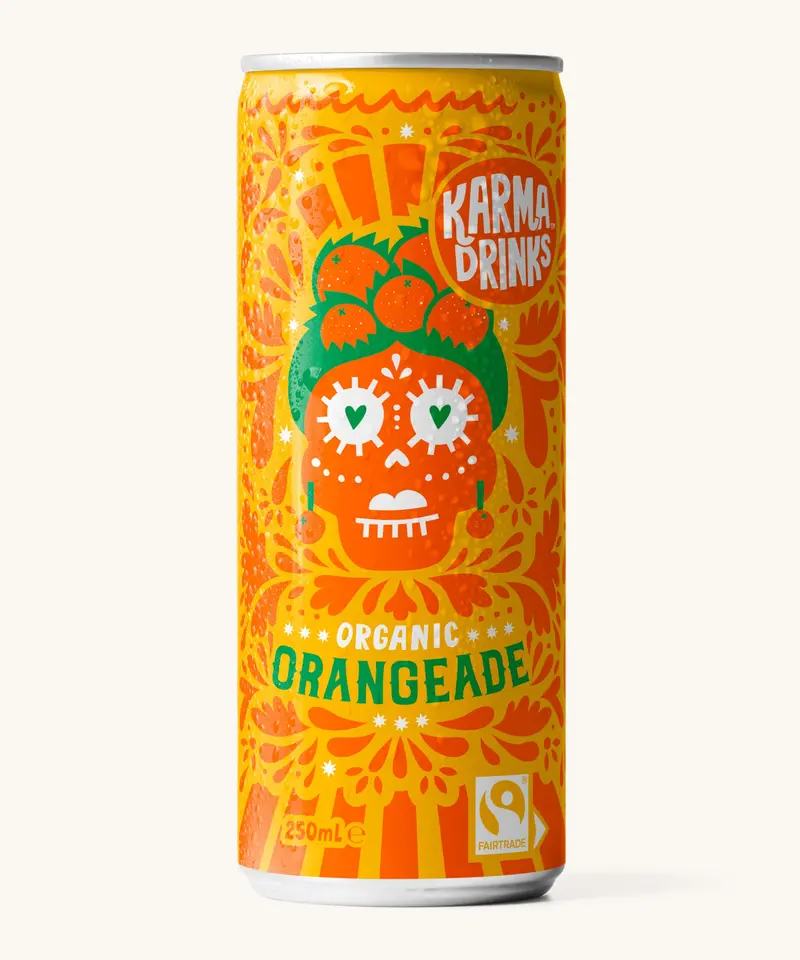 Karma Organic Orangeade 250Ml 1
