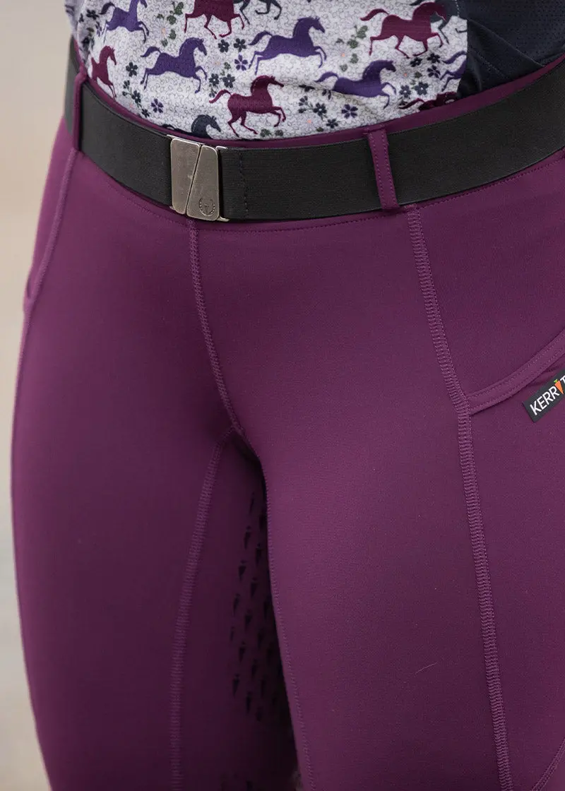 Kerrits Logo Stretch Riding Belt 4