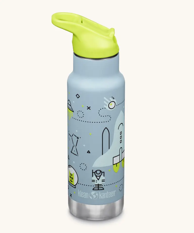 Kid Kanteen 12Oz Insulated Flip Seal Sport Cap Bottle 5
