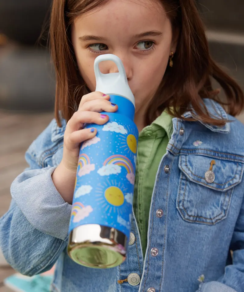 Kid Kanteen 12Oz Insulated Flip Seal Sport Cap Bottle 5