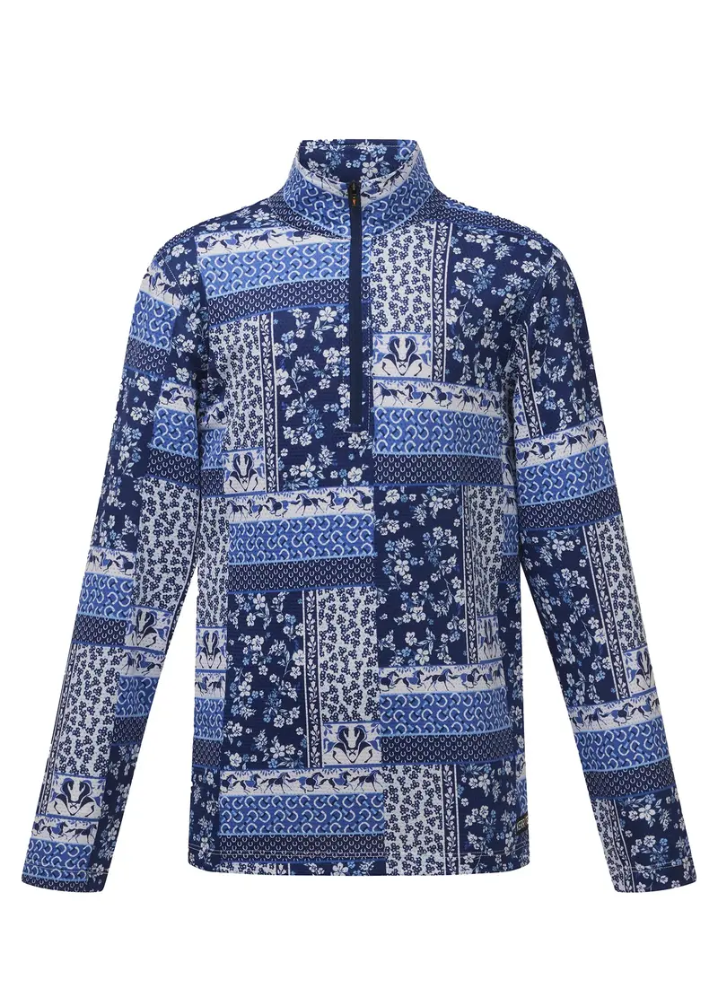 Kids Breeze Ice Fil® Long Sleeve Riding Shirt 1