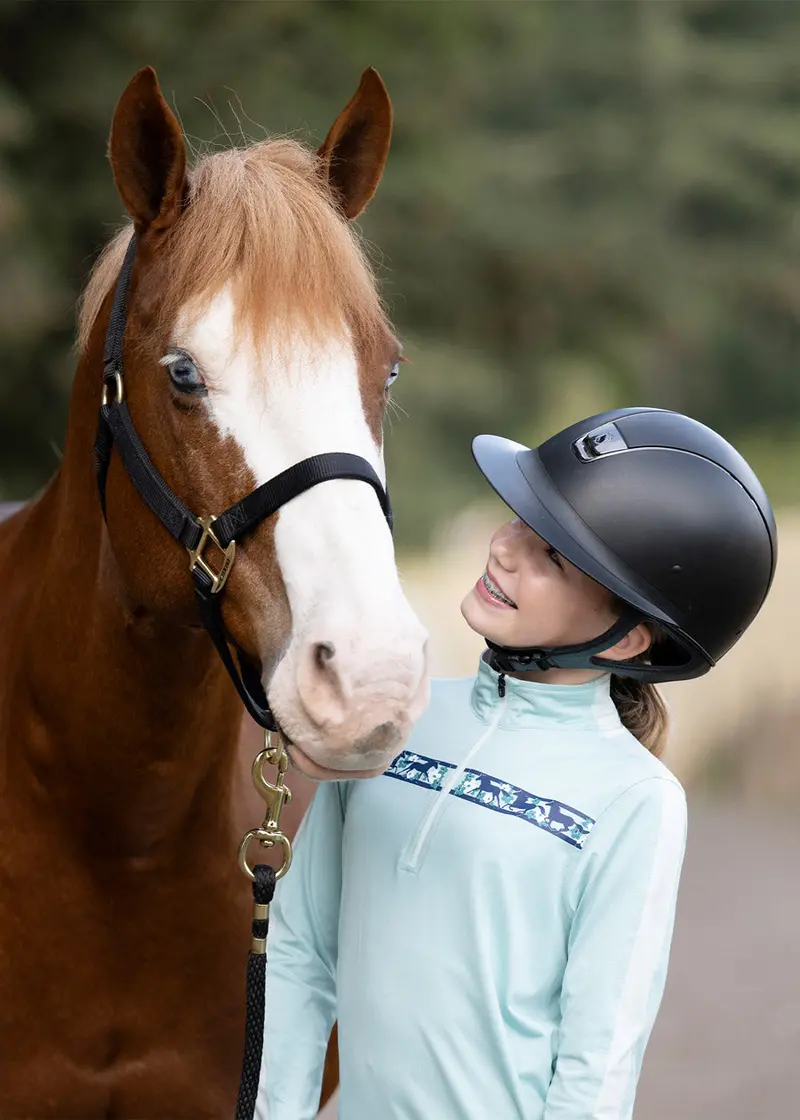 Kids Charisma Coolcore® Long Sleeve Riding Shirt 2