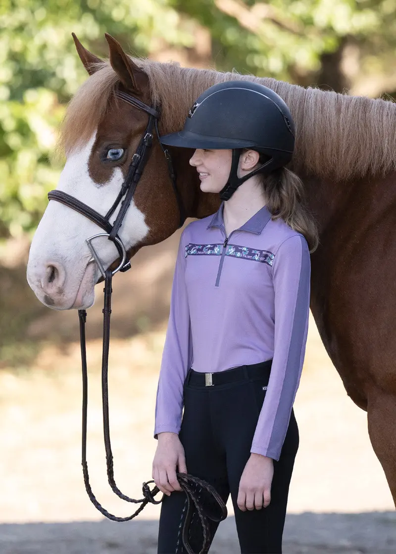 Kids Charisma Coolcore® Long Sleeve Riding Shirt 6