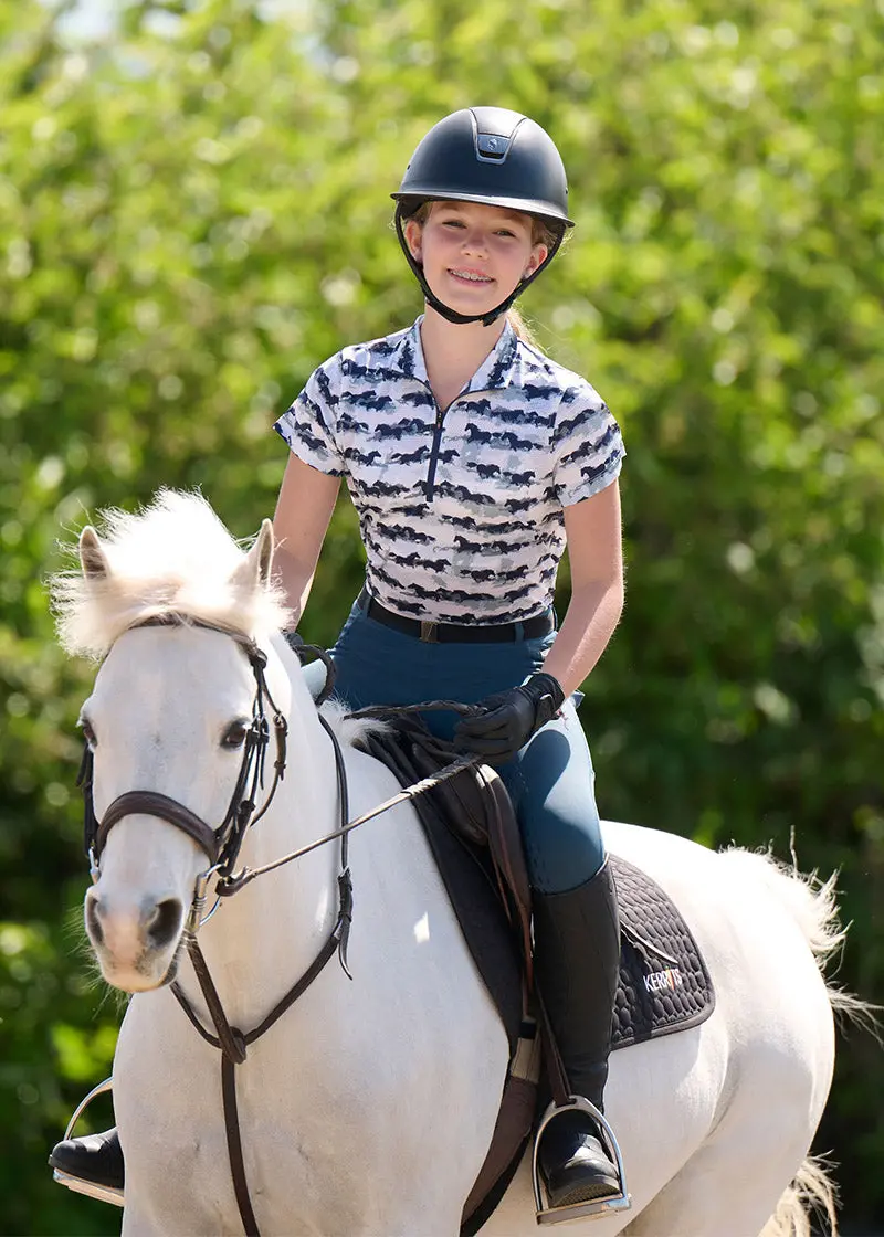 Kids Equibreeze Ice Fil® Short Sleeve Shirt 11
