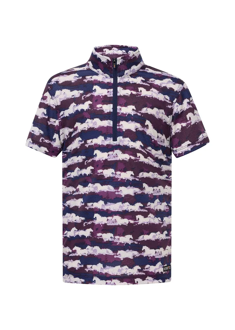 Kids Equibreeze Ice Fil® Short Sleeve Shirt 17