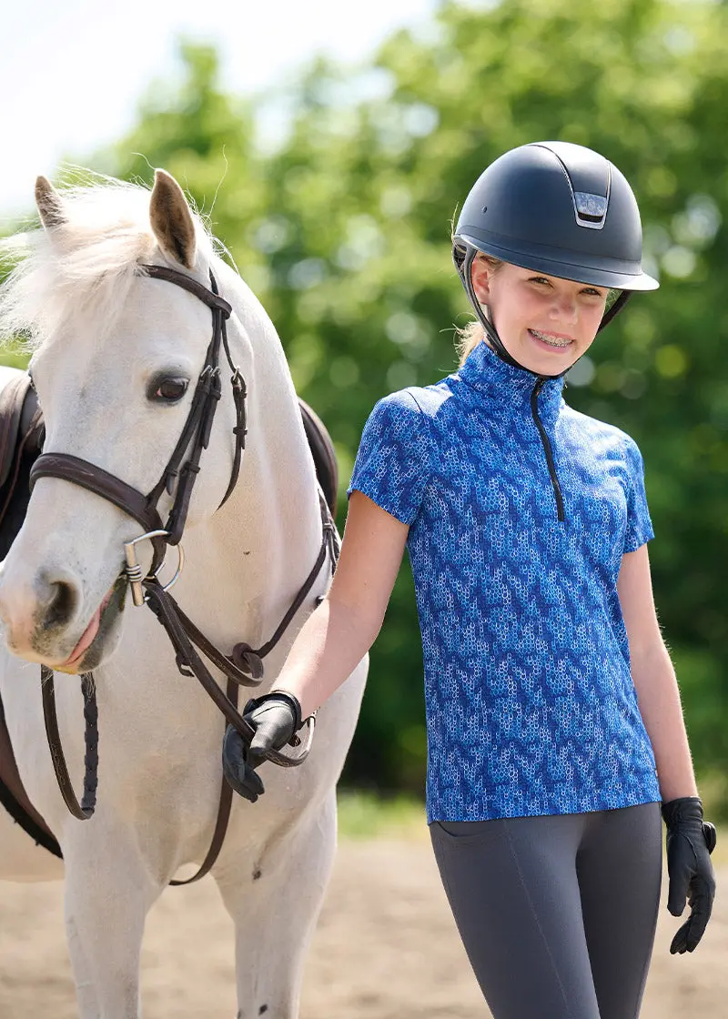 Kids Equibreeze Ice Fil® Short Sleeve Shirt 3