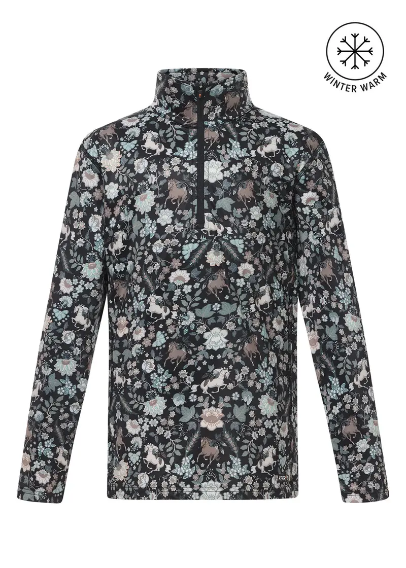 Kids First Level Quarter Zip Stretch Fleece Tech Top 6