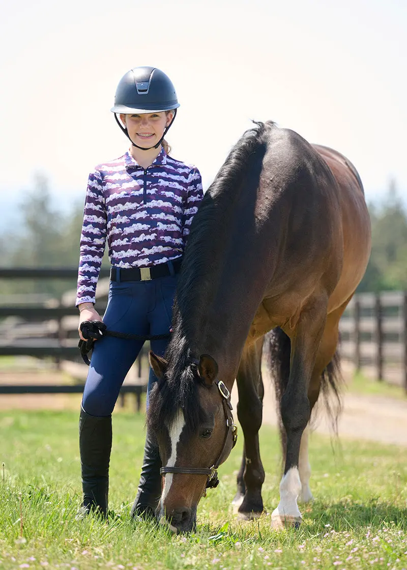Kids Free Motion Coolcore® Knee Patch Breech 5