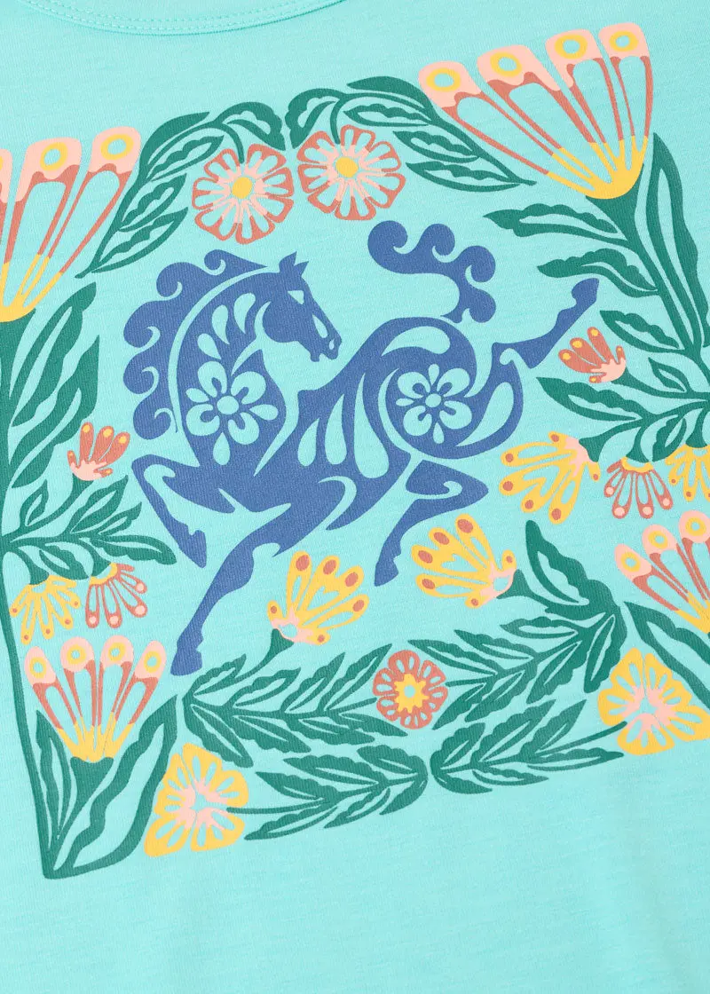 Kids Frolic Horse Tee 7