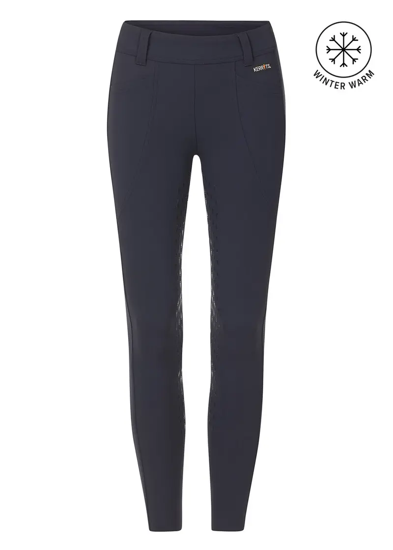 Kids’ Fusion Fleece-Lined Full-Length Clinic Riding Tight