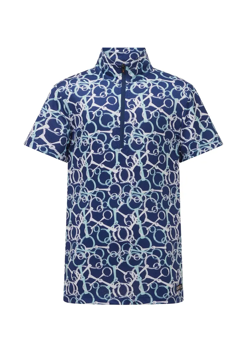 Kids’ Ice Fil Short-Sleeve Riding Shirt