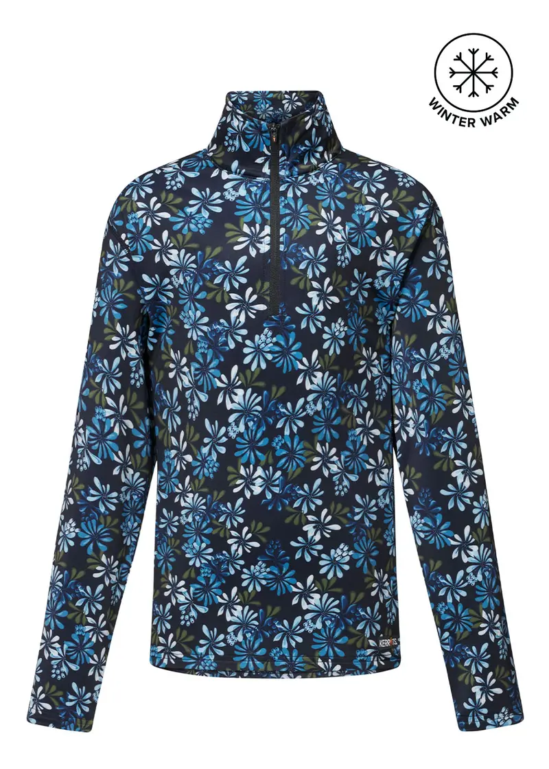Kids On Course Quarter-Zip Fleece Riding Top