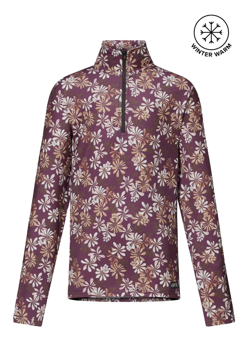 Kids On Course Quarter Zip Fleece Tech Top 1