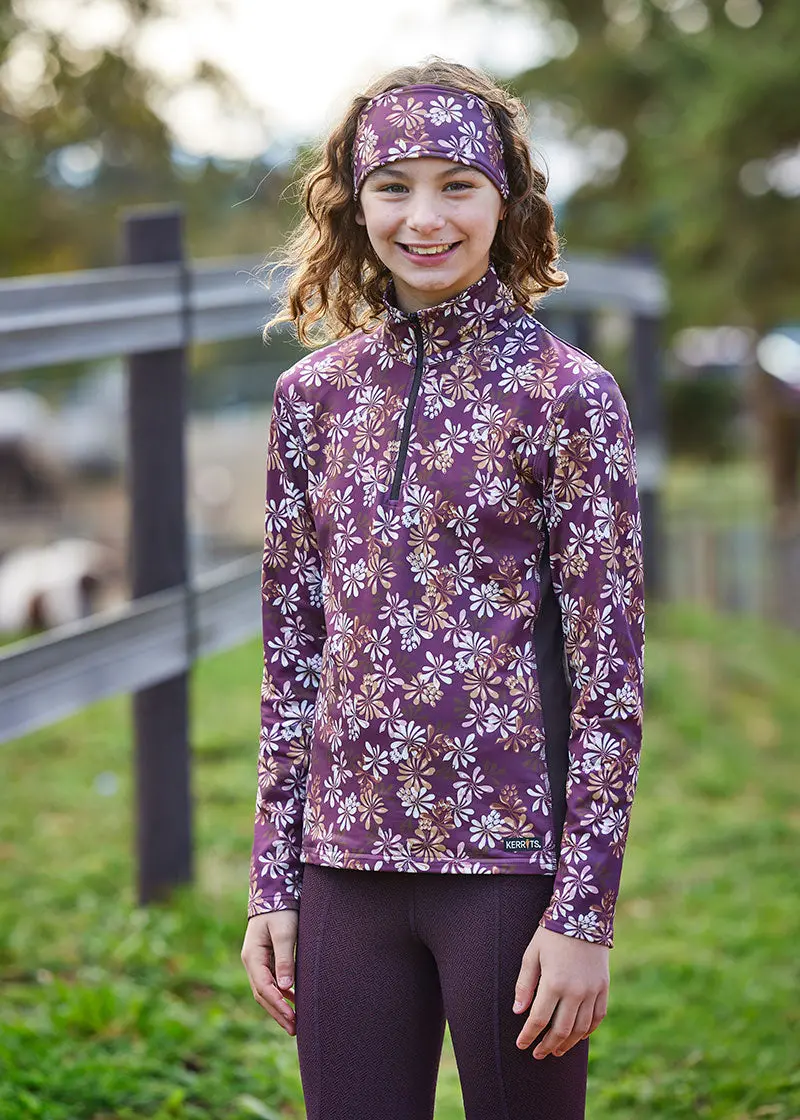 Kids On Course Quarter Zip Fleece Tech Top 2