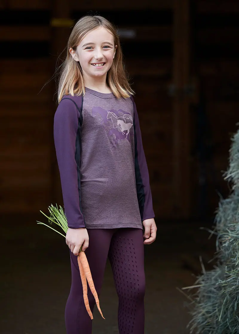 Kids Round Up Base Layer Top 4