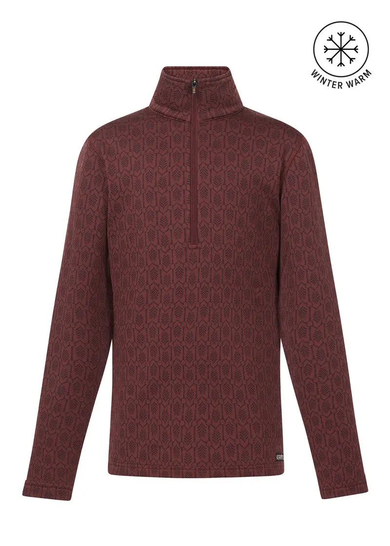 Kids Snaffle Links Fleece Half Zip Riding Top 1