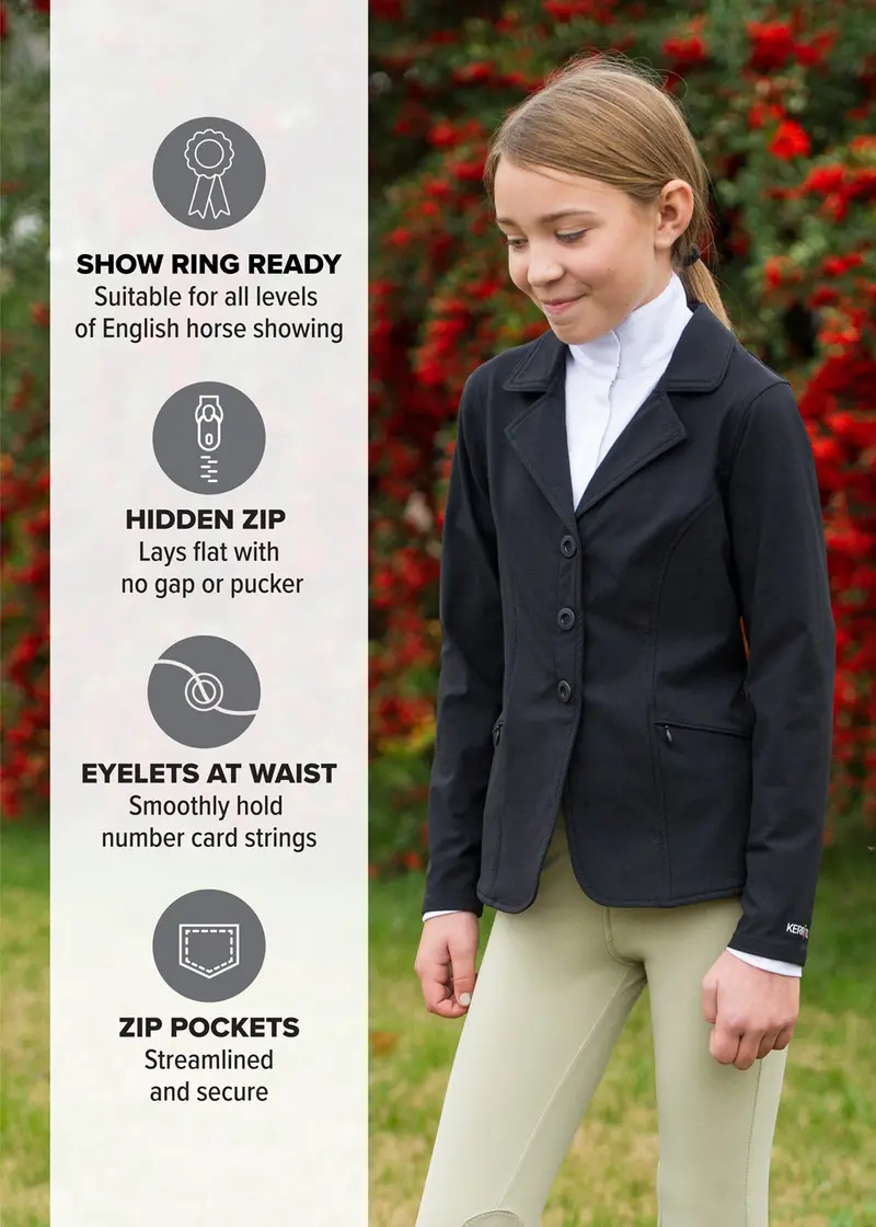 Kids Stretch Competitor Show Coat 3