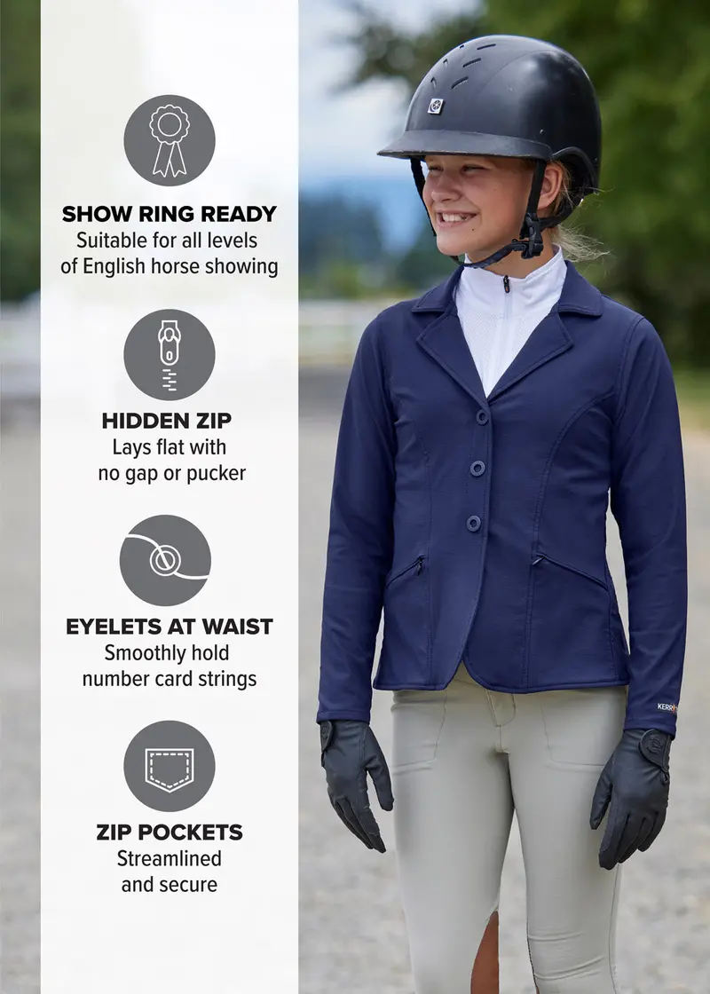 Kids Stretch Competitor Show Coat 8