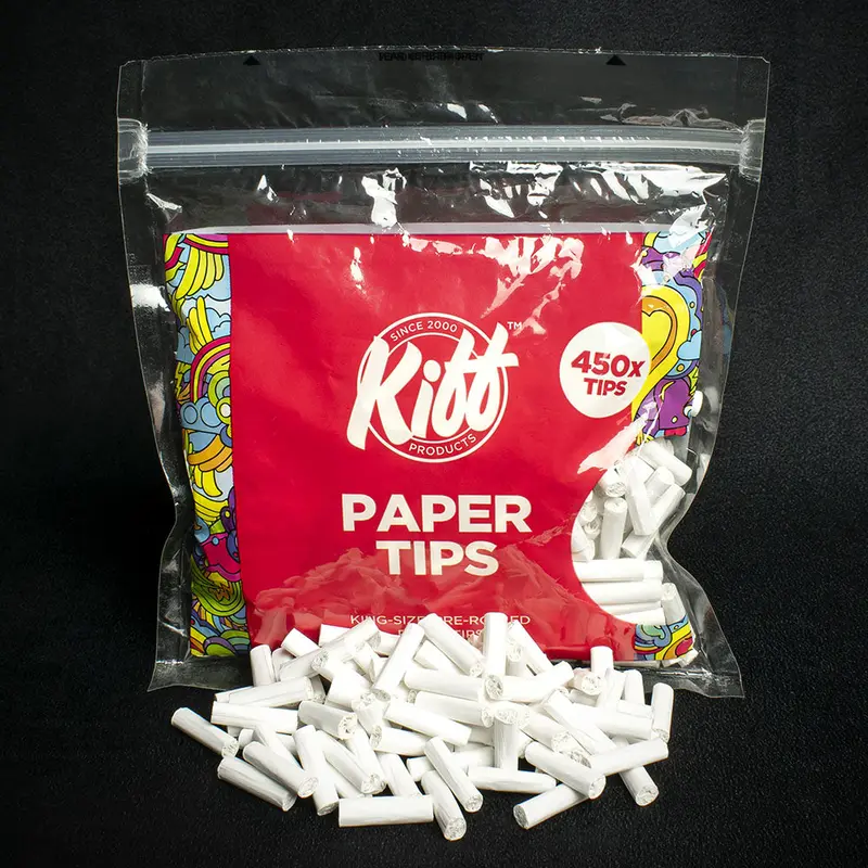 Kiff Paper Filter Tips - 450 Pack 1