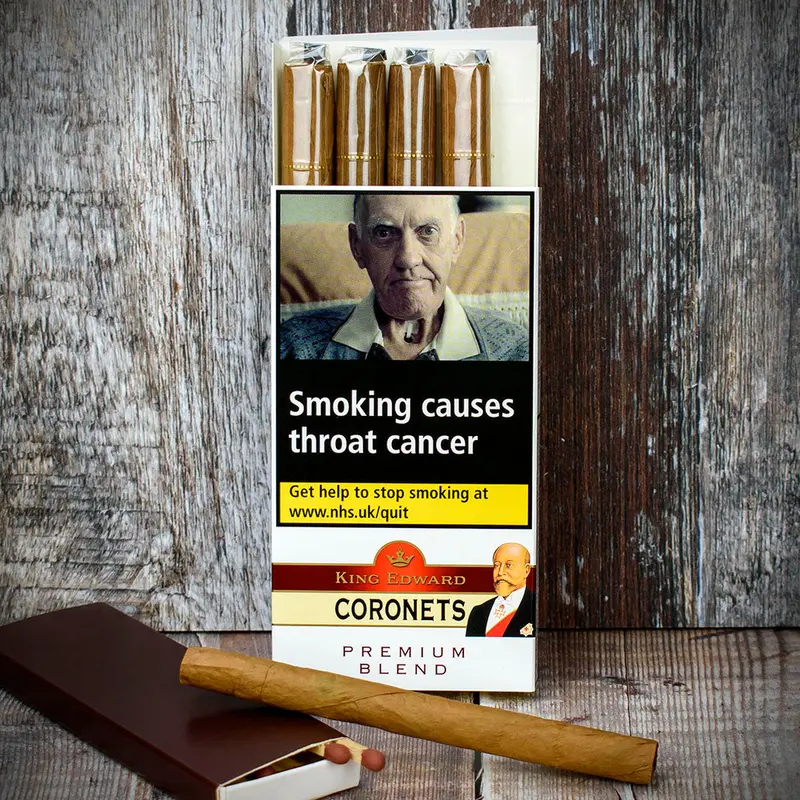 King Edward Coronets Cigars - Single Pack (5 Cigars) 1