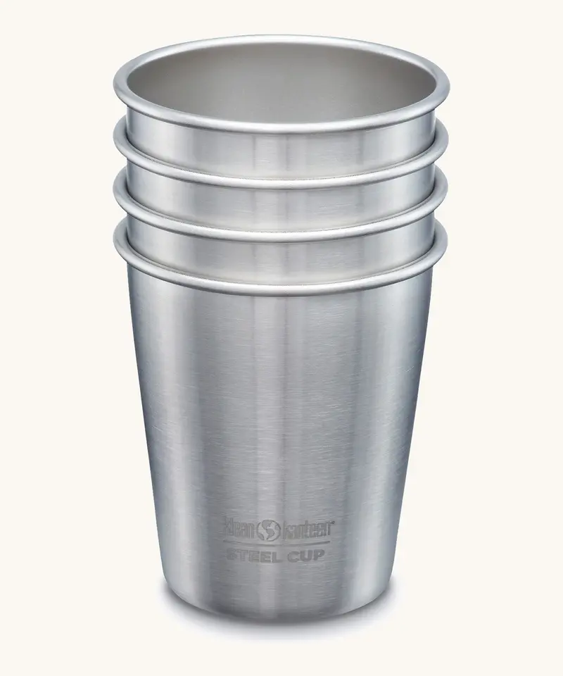 Klean Kanteen 10Oz/296Ml Steel Kid Cups - 4 Pack 1