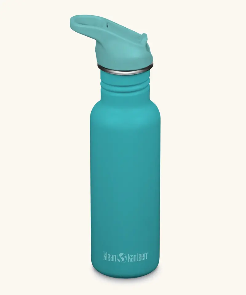 Klean Kanteen 18Oz Classic Narrow Flip Seal Sports Cap Bottle 8