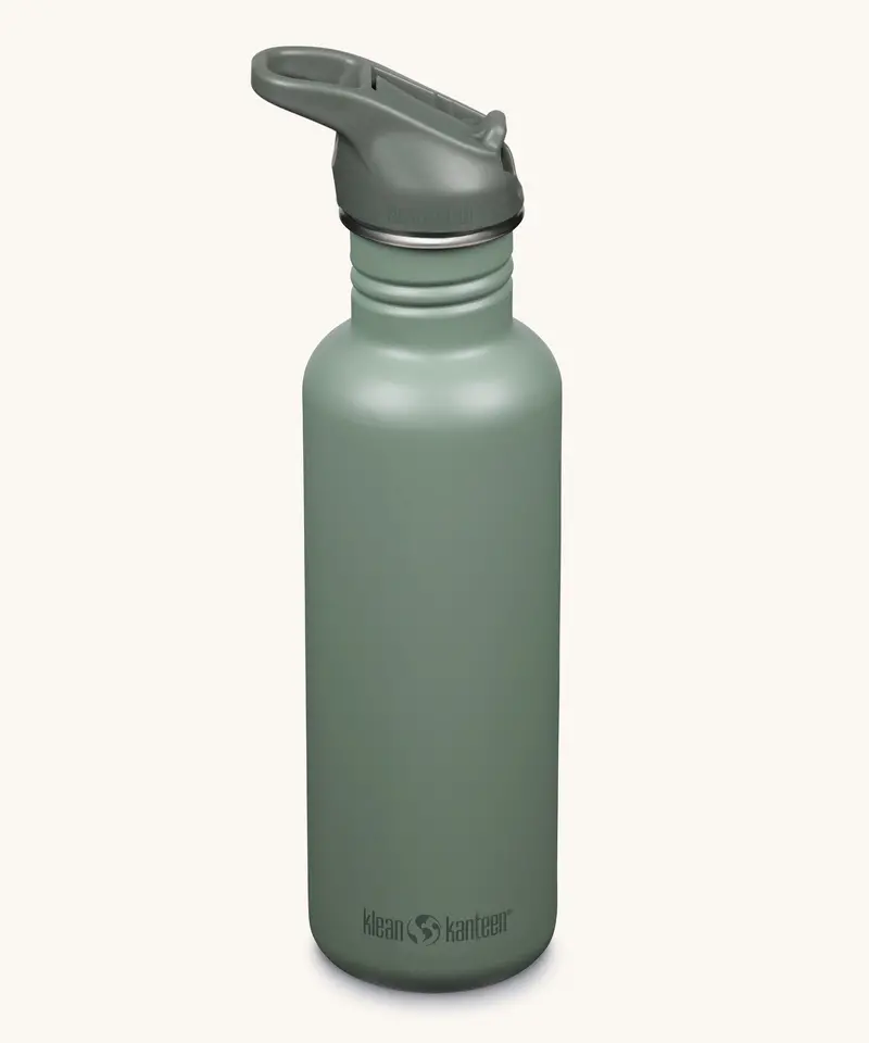 Klean Kanteen 27Oz Classic Flip Seal Sports Cap Bottle 12