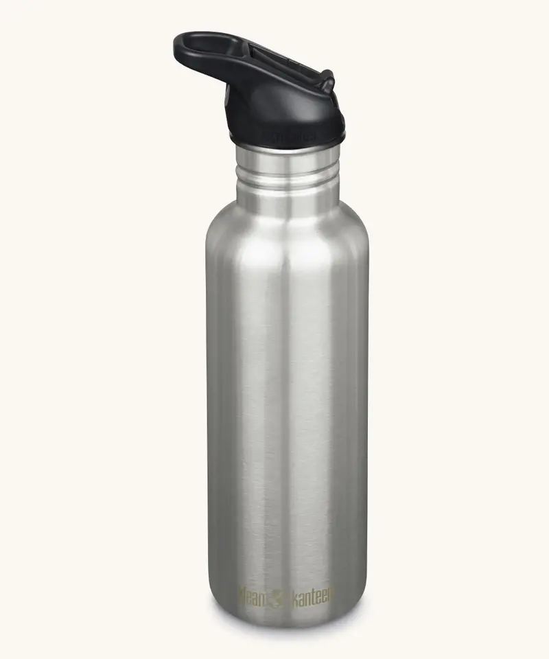 Klean Kanteen 27Oz Classic Flip Seal Sports Cap Bottle 8