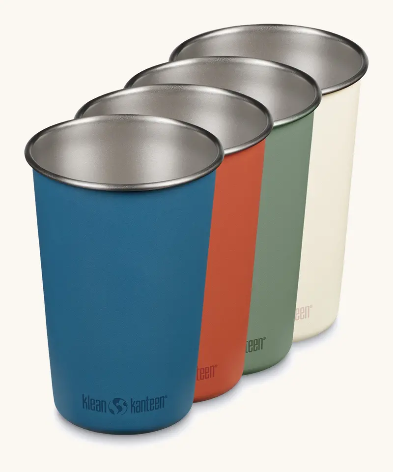 Klean Kanteen Steel 16Oz Pint Cups - 4 Pack 2