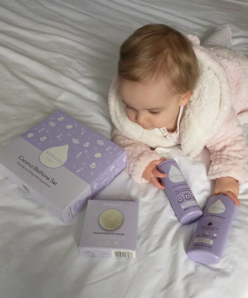 Kokoso Coconut Bathtime Baby Gift Set 2