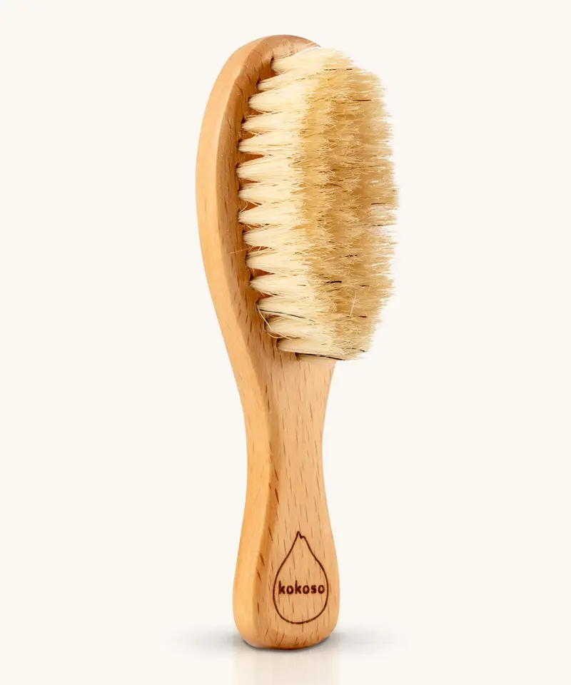 Kokoso Natural Baby Hair Brush 1