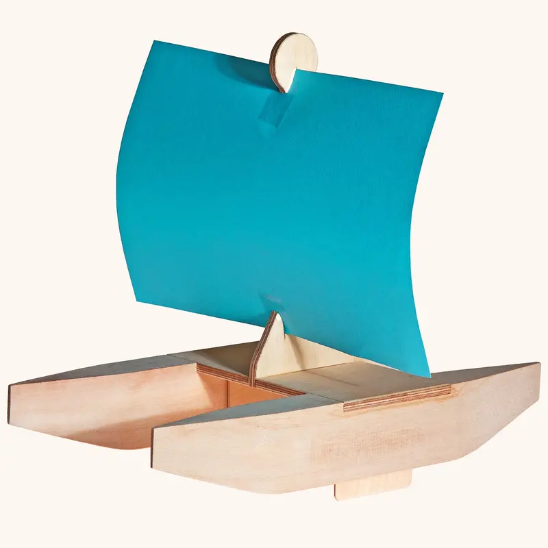 Kraul Kari Wooden Sailing Boat Kit 1