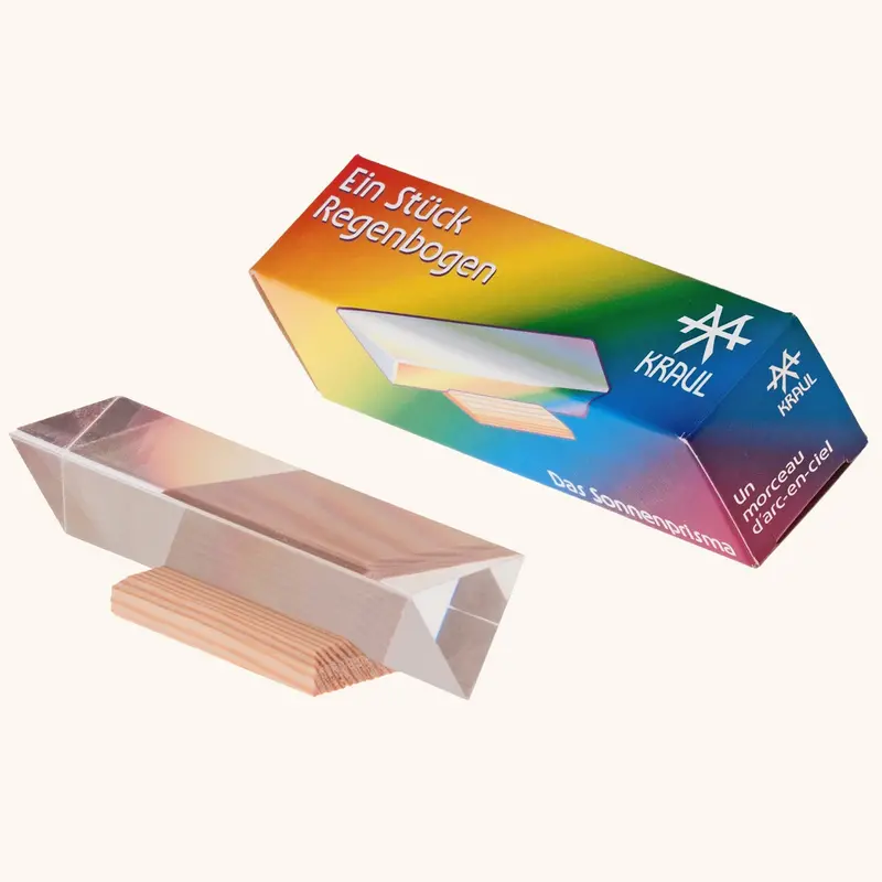 Kraul Large Glass Optical Prism 1