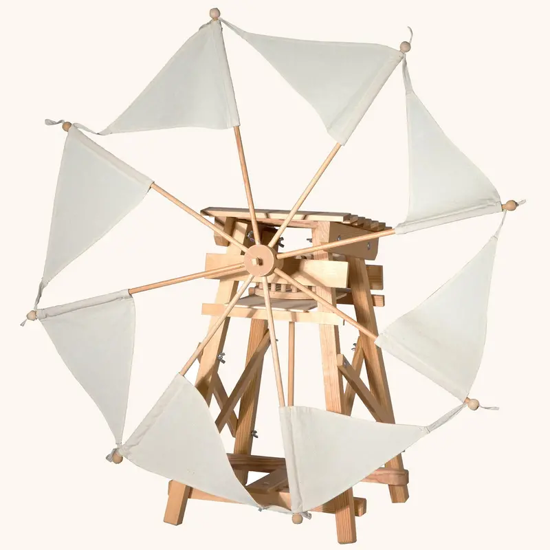 Kraul Sail Windmill Kit - Natural Sails 1